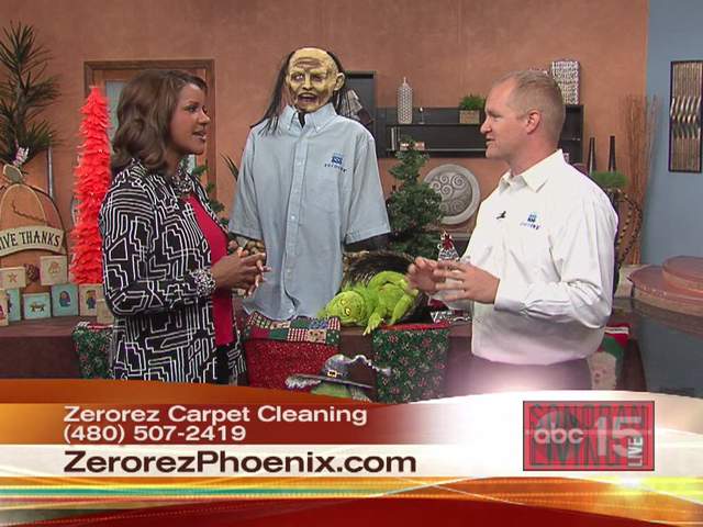 Zerorez can clean your carpet for the holidays