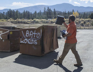 Spring cleaning time in Big Bear