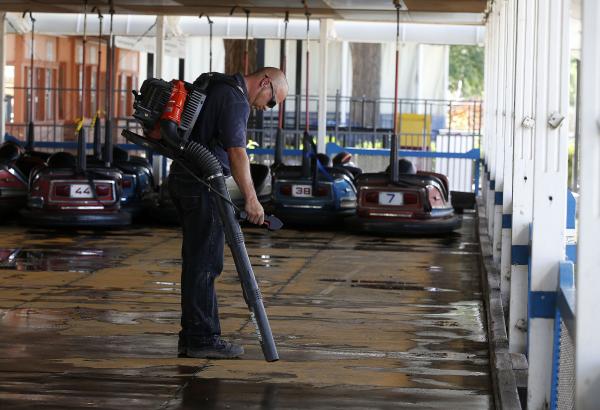 Businesses, hospitals deal with flooding