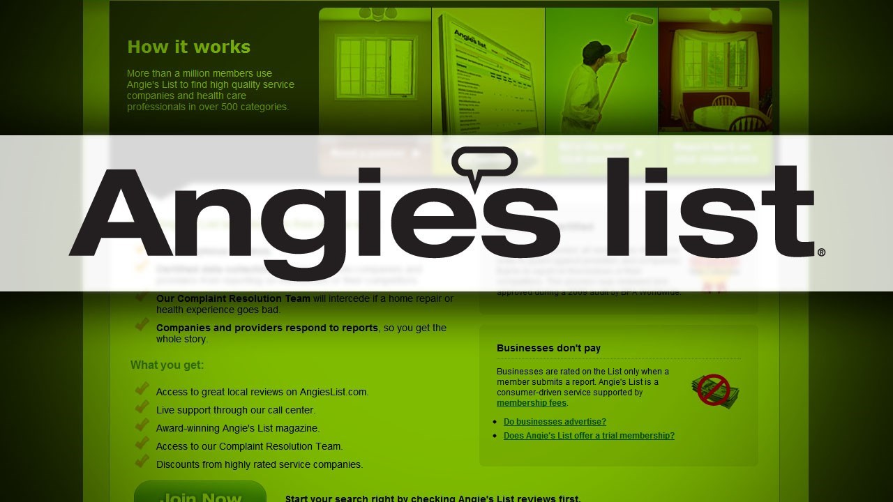 Angie's List: Hiring Out For Chores
